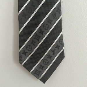 Authentic Louis Vuitton monogram tie